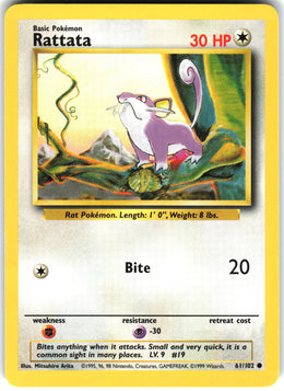 Rattata #61 NM