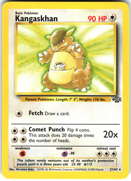 Kangaskhan #21 NM