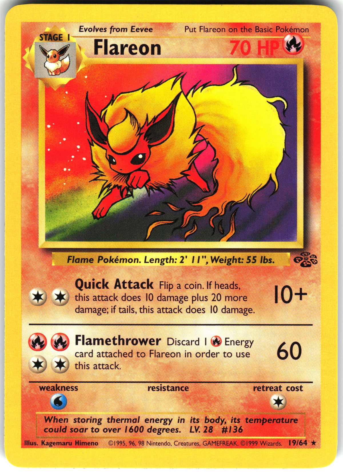 Flareon #19 NM