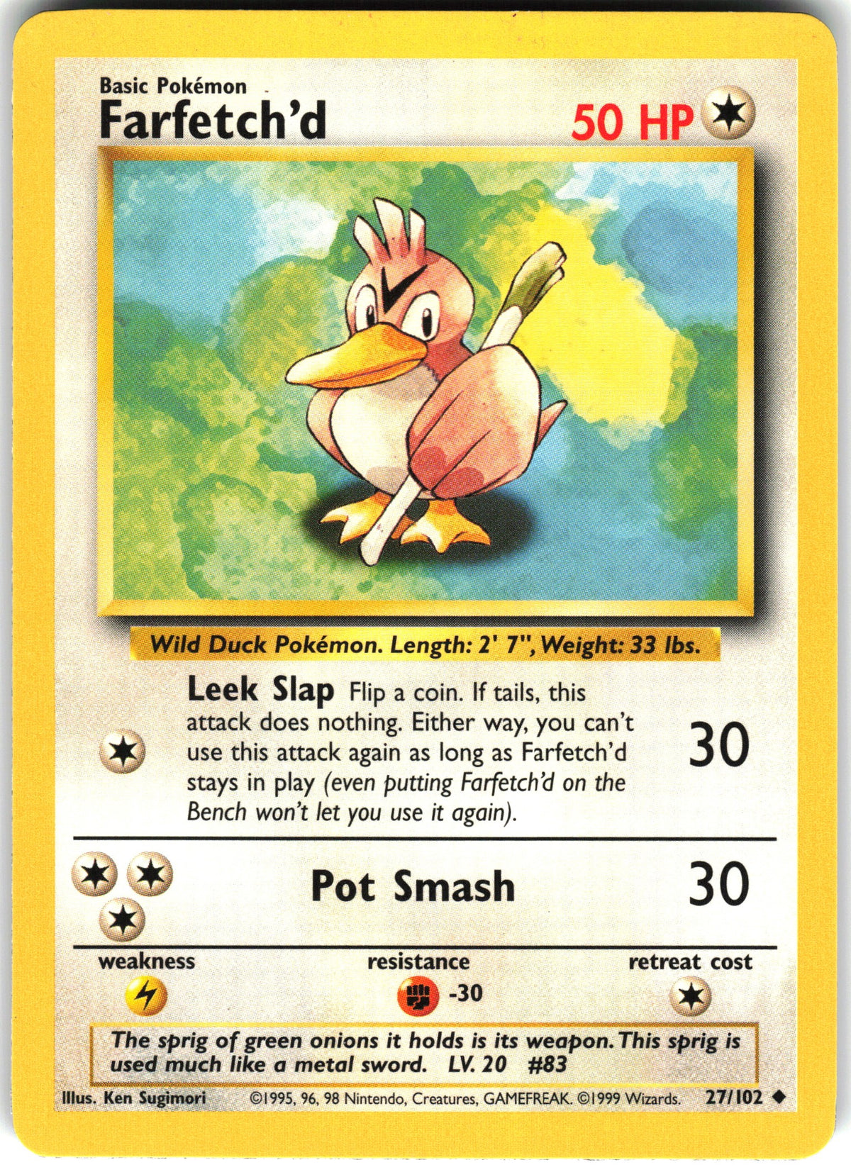 Farfetch'd #27 NM