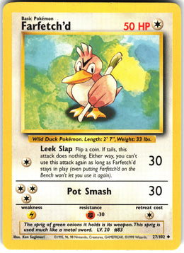 Farfetch'd #27 NM