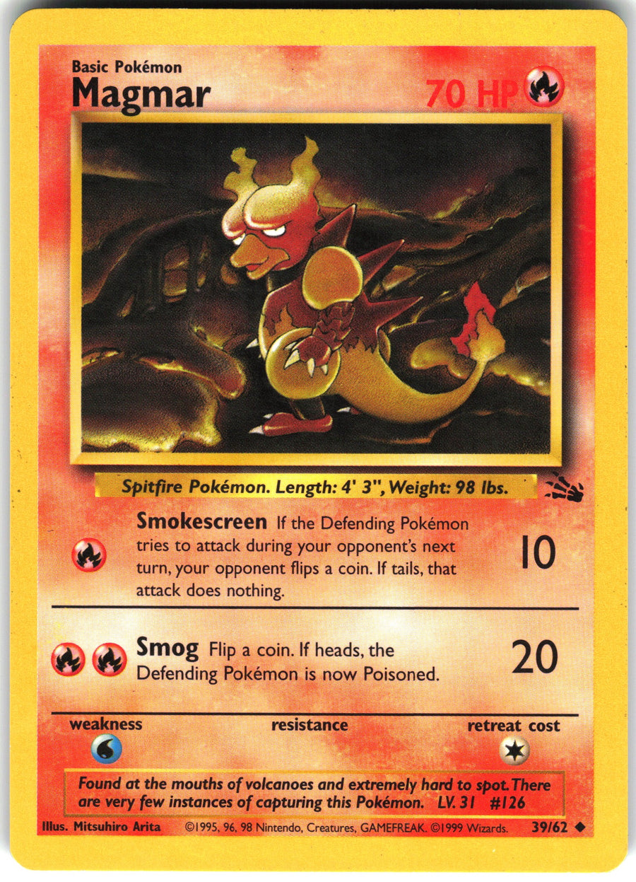Magmar #39/62 Non-Foil