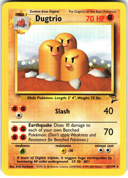 Dugtrio #23 NM