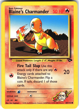 Blaine's Charmander #60 NM