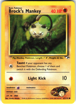 Brock's Mankey #67 NM