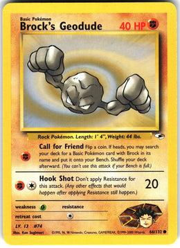 Brock's Geodude #66 NM