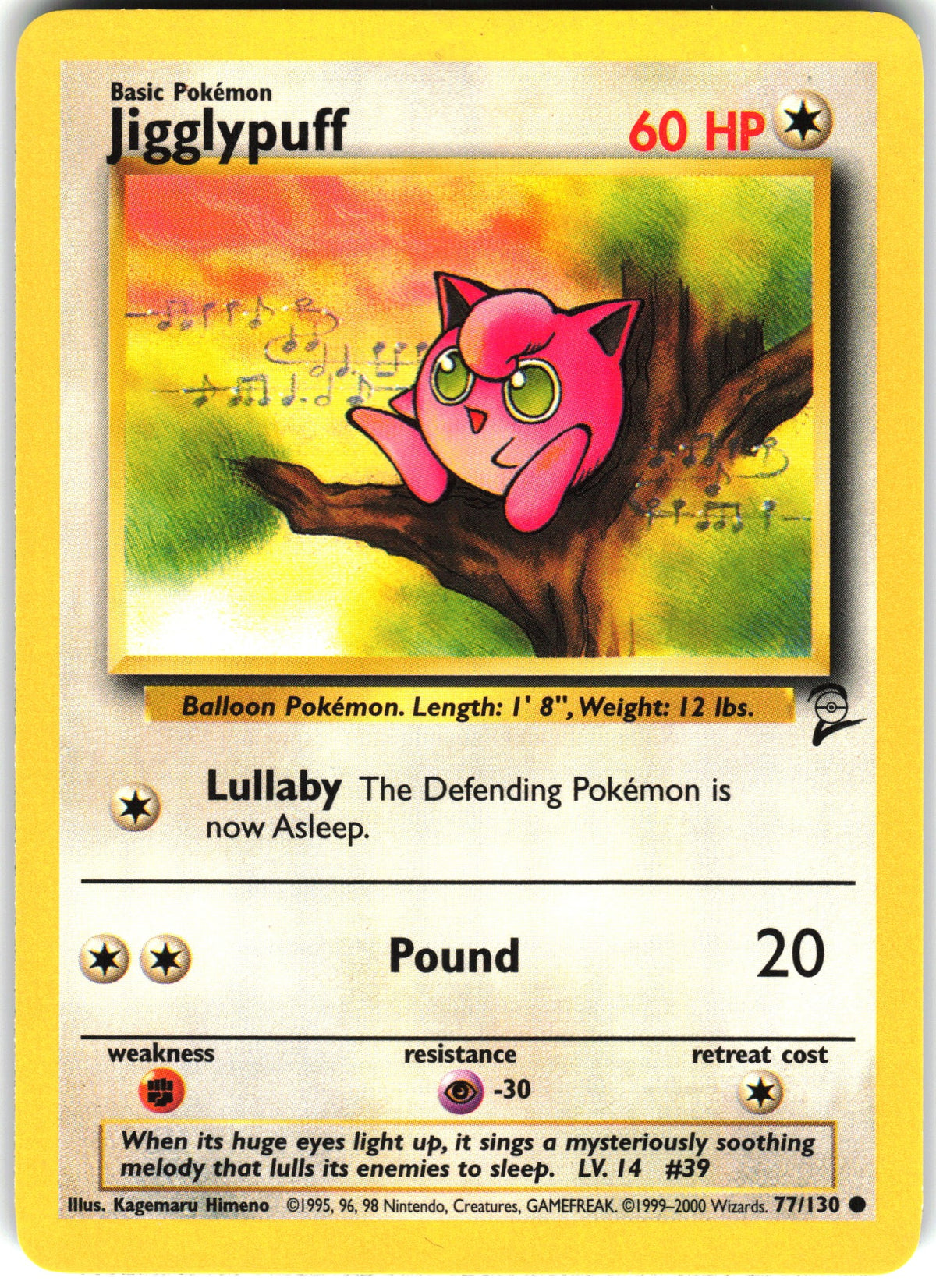 Jigglypuff #77 NM