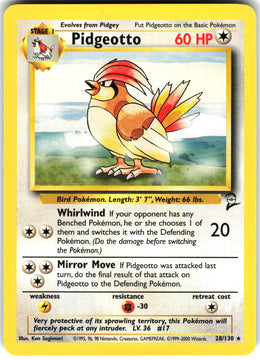 Pidgeotto #28 NM
