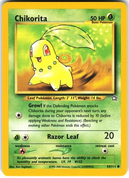 Chikorita #54 NM