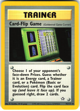Card-Flip Game #92 NM