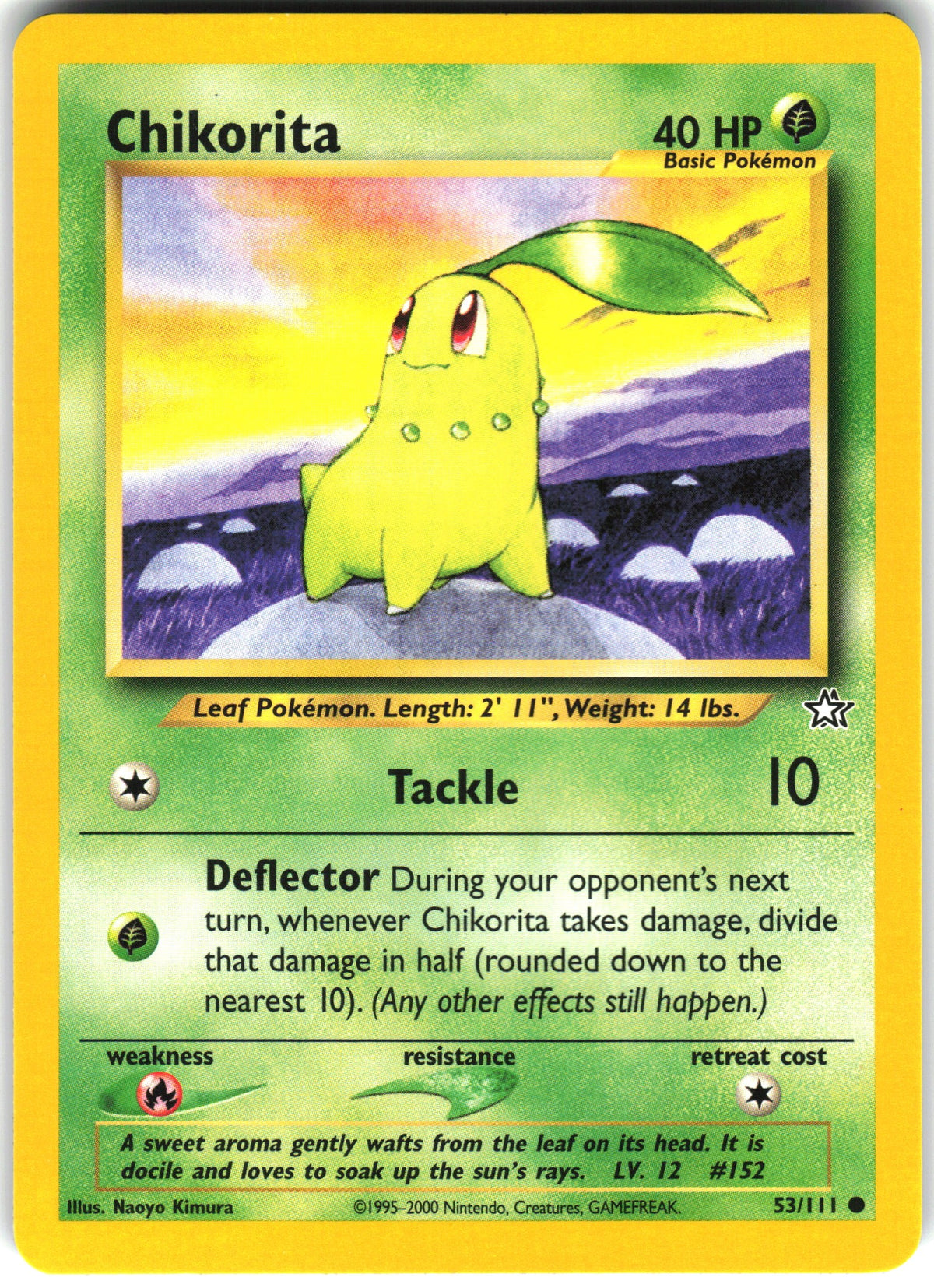 Chikorita #53 NM