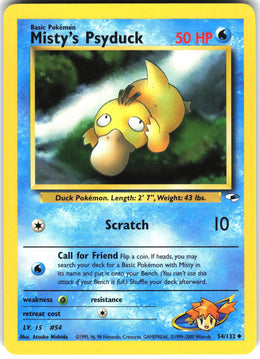 Misty's Psyduck #54 NM