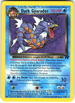 Dark Gyarados #25 NM