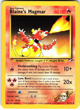 Blaine's Magmar #37 NM