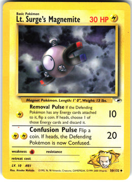 Lt. Surge's Magnemite #50 NM