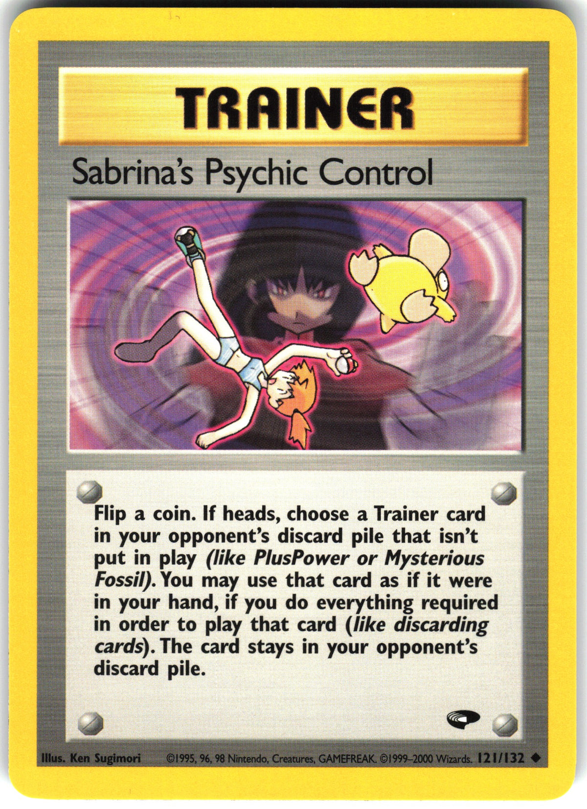 Sabrina's Psychic Control #121 NM