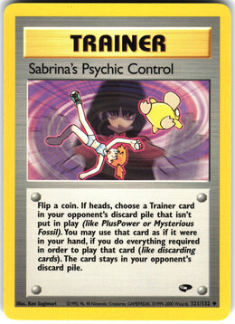 Sabrina's Psychic Control #121 NM