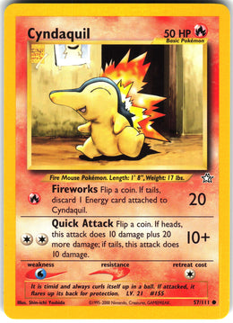 Cyndaquil #57 NM
