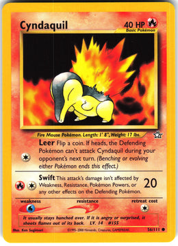 Cyndaquil #56 NM