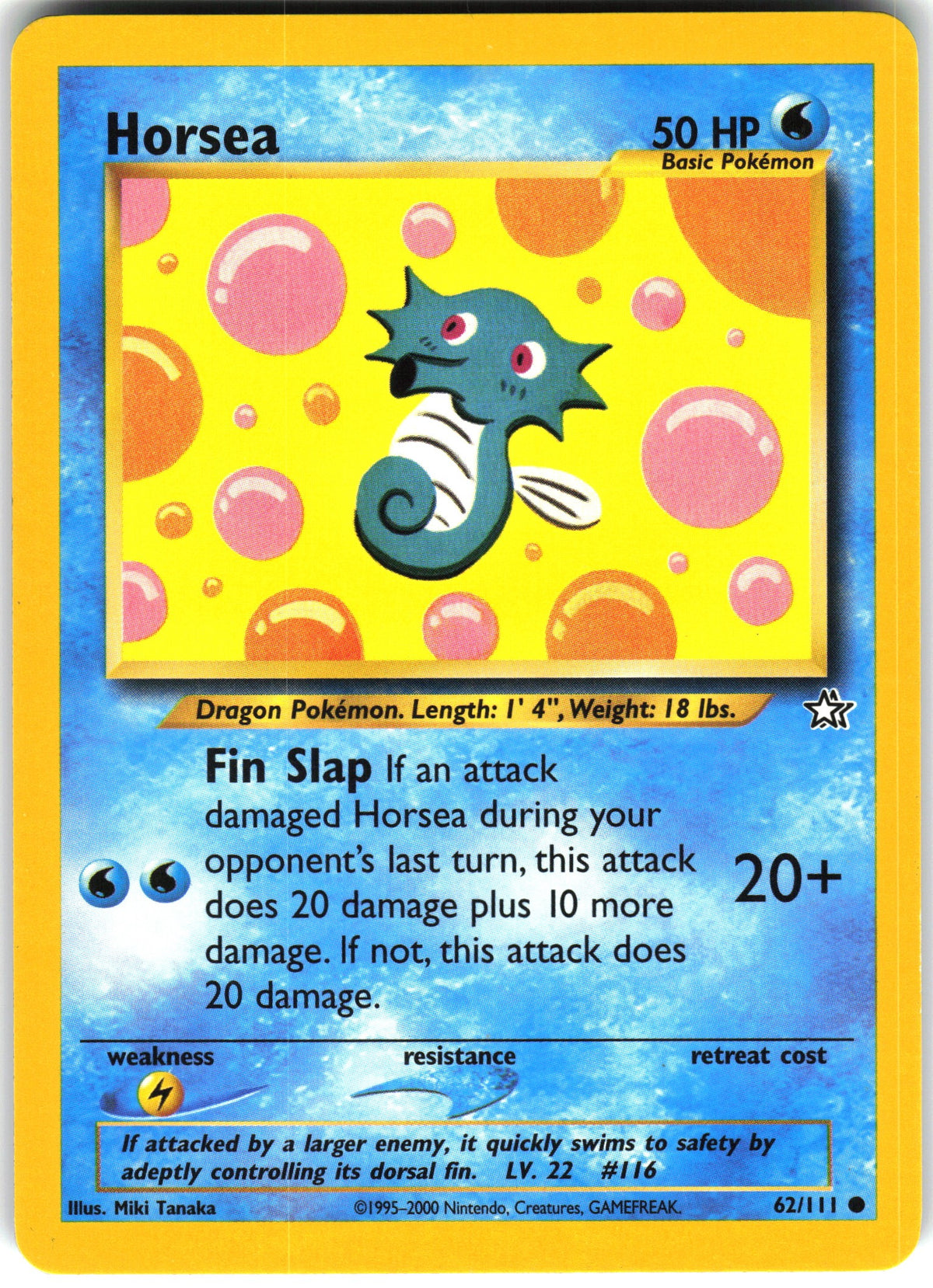 Horsea #62 NM
