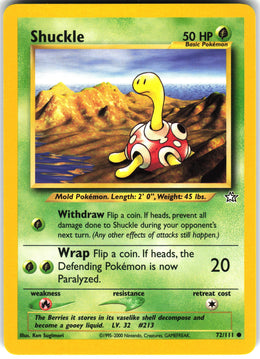 Shuckle #72 NM
