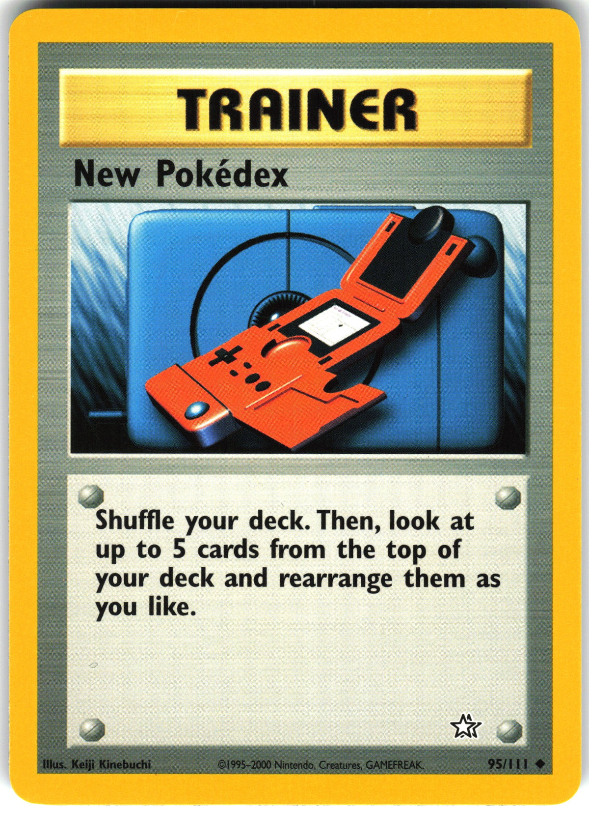 New Pokédex #95 NM