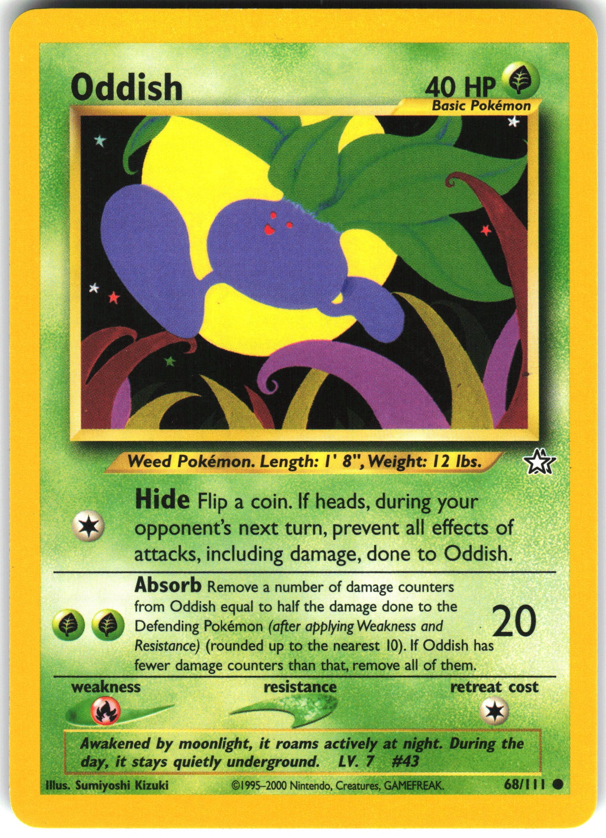 Oddish #68 NM