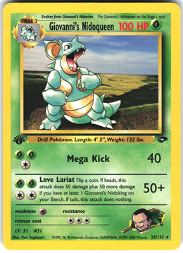 Giovanni's Nidoqueen #23 NM