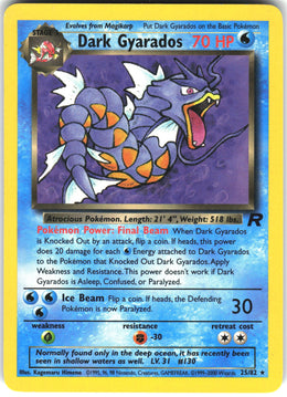 Dark Gyarados #25 NM