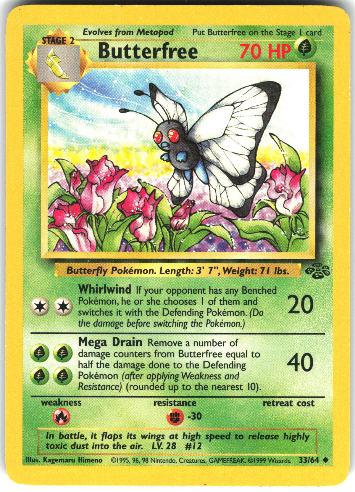 Butterfree #33 NM