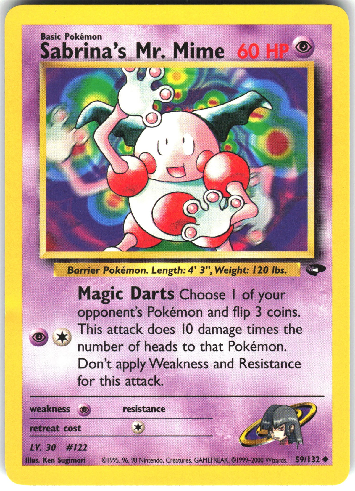 Sabrina's Mr. Mime #59 NM