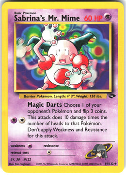 Sabrina's Mr. Mime #59 NM