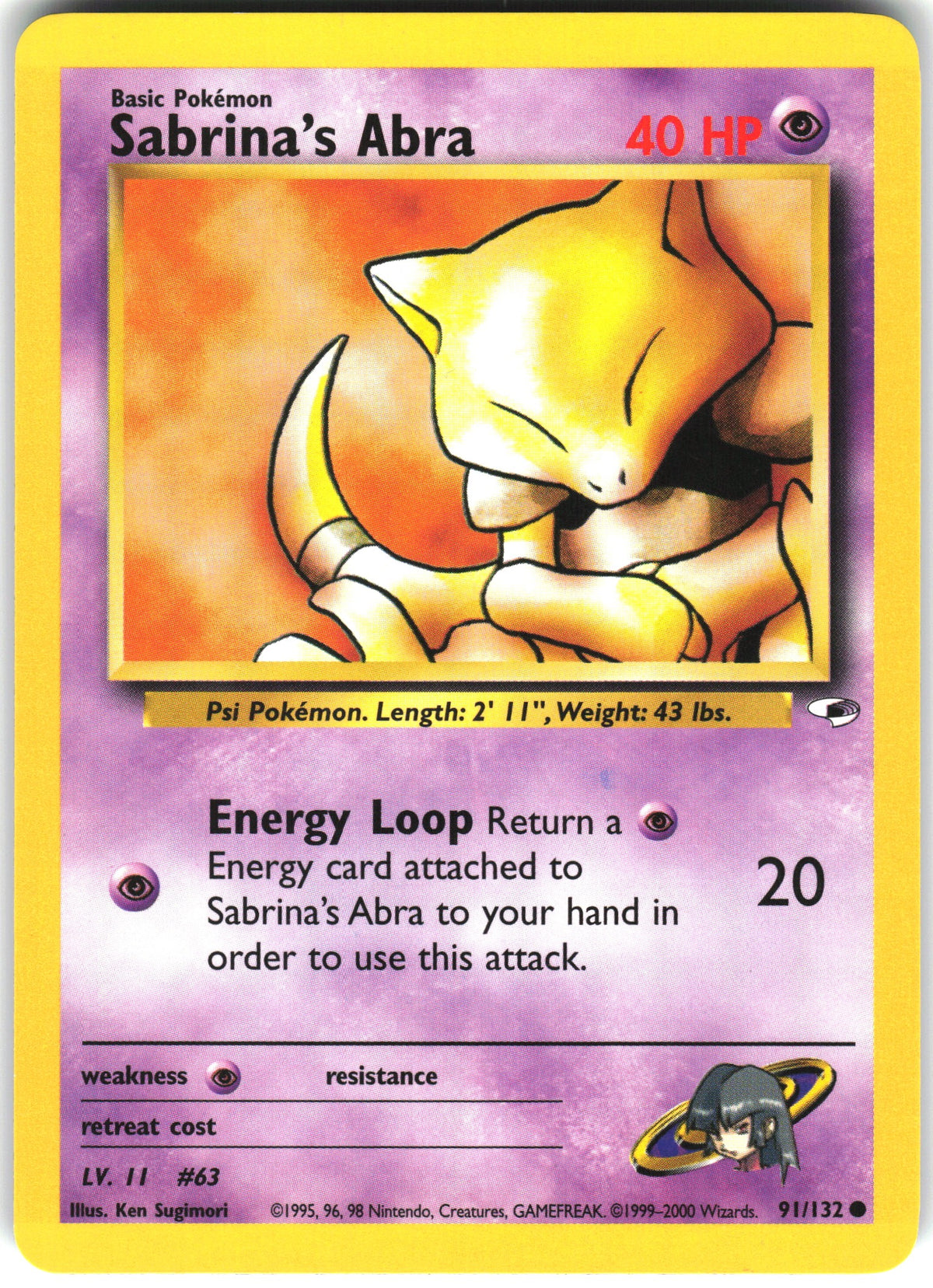 Sabrina's Abra #91 NM