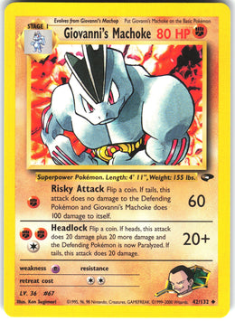 Giovanni's Machoke #42 NM