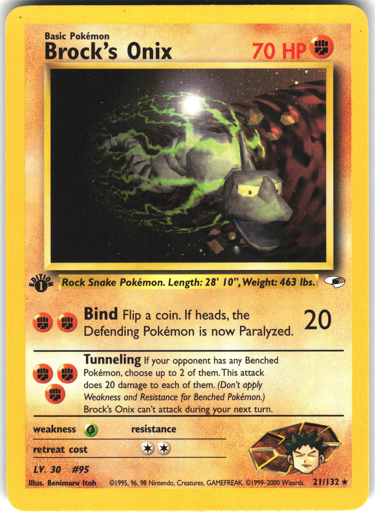 Brock's Onix #21 NM