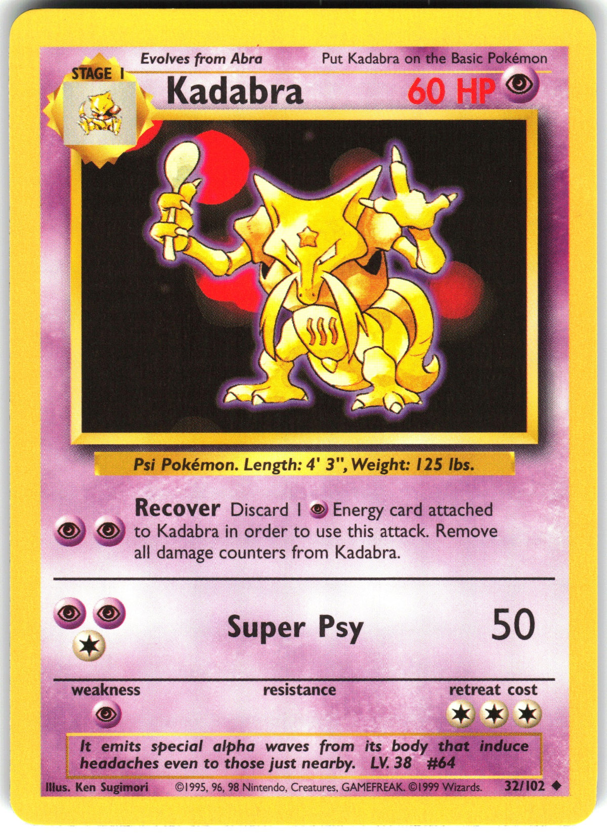 Kadabra #32 NM