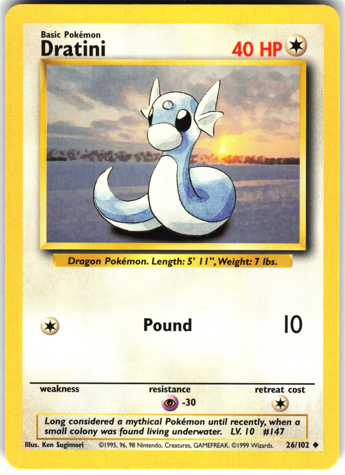 Dratini #26 NM