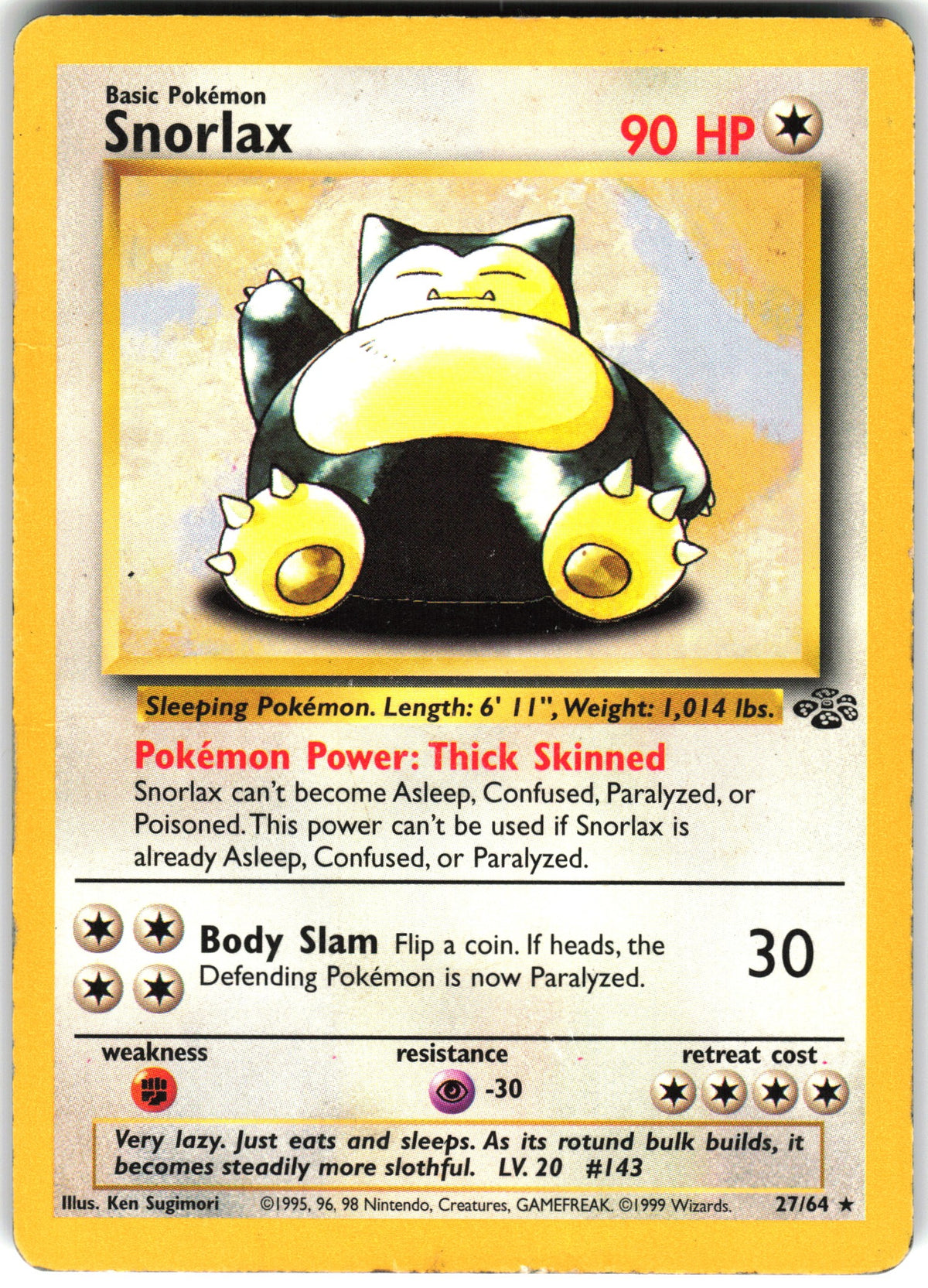 Snorlax #27 MP