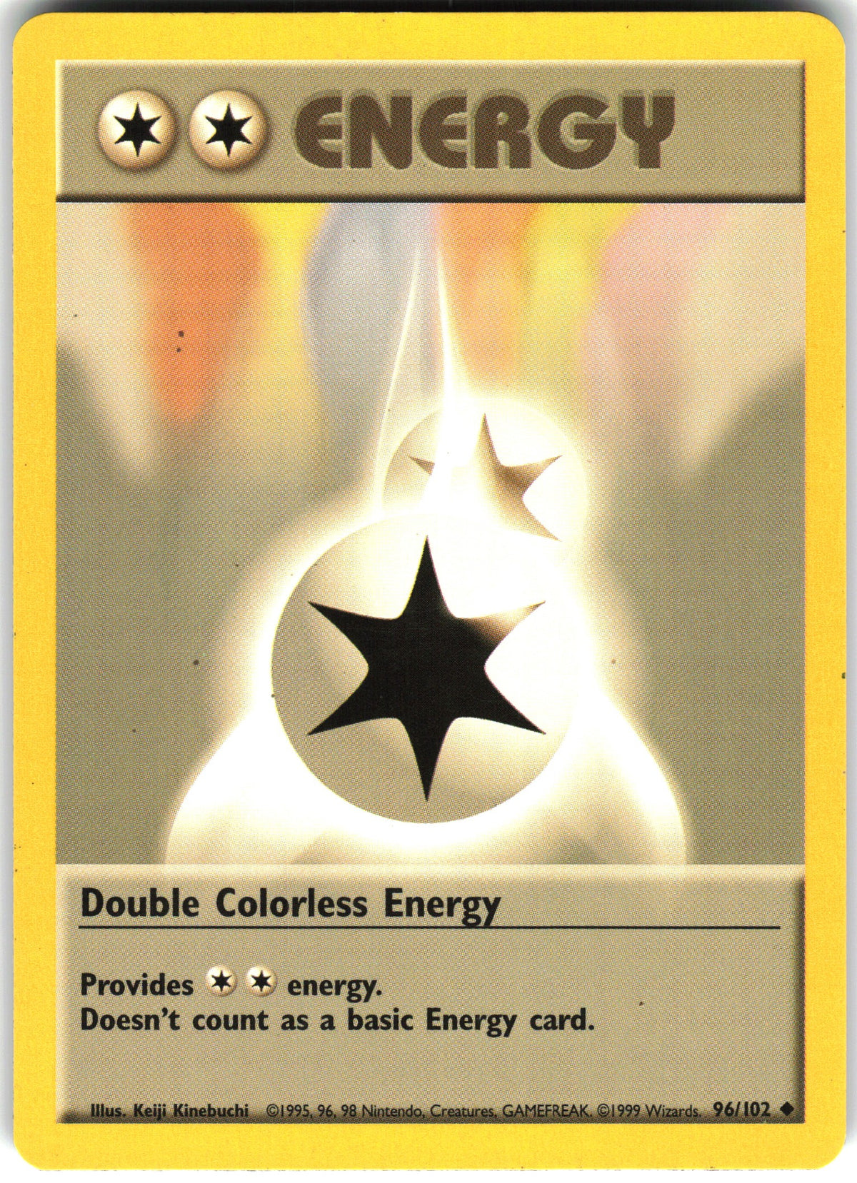 Double Colorless Energy #96 NM
