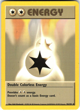 Double Colorless Energy #96 NM