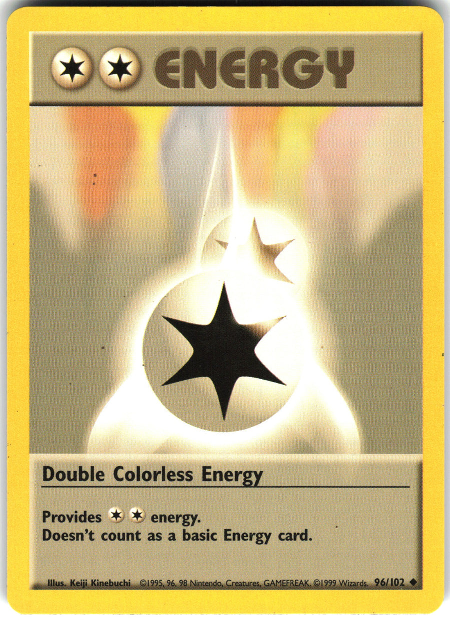 Double Colorless Energy #96/102 Non-Foil