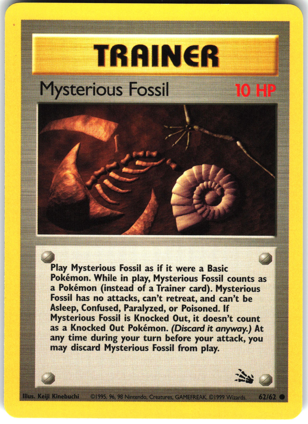 Mysterious Fossil #62 NM