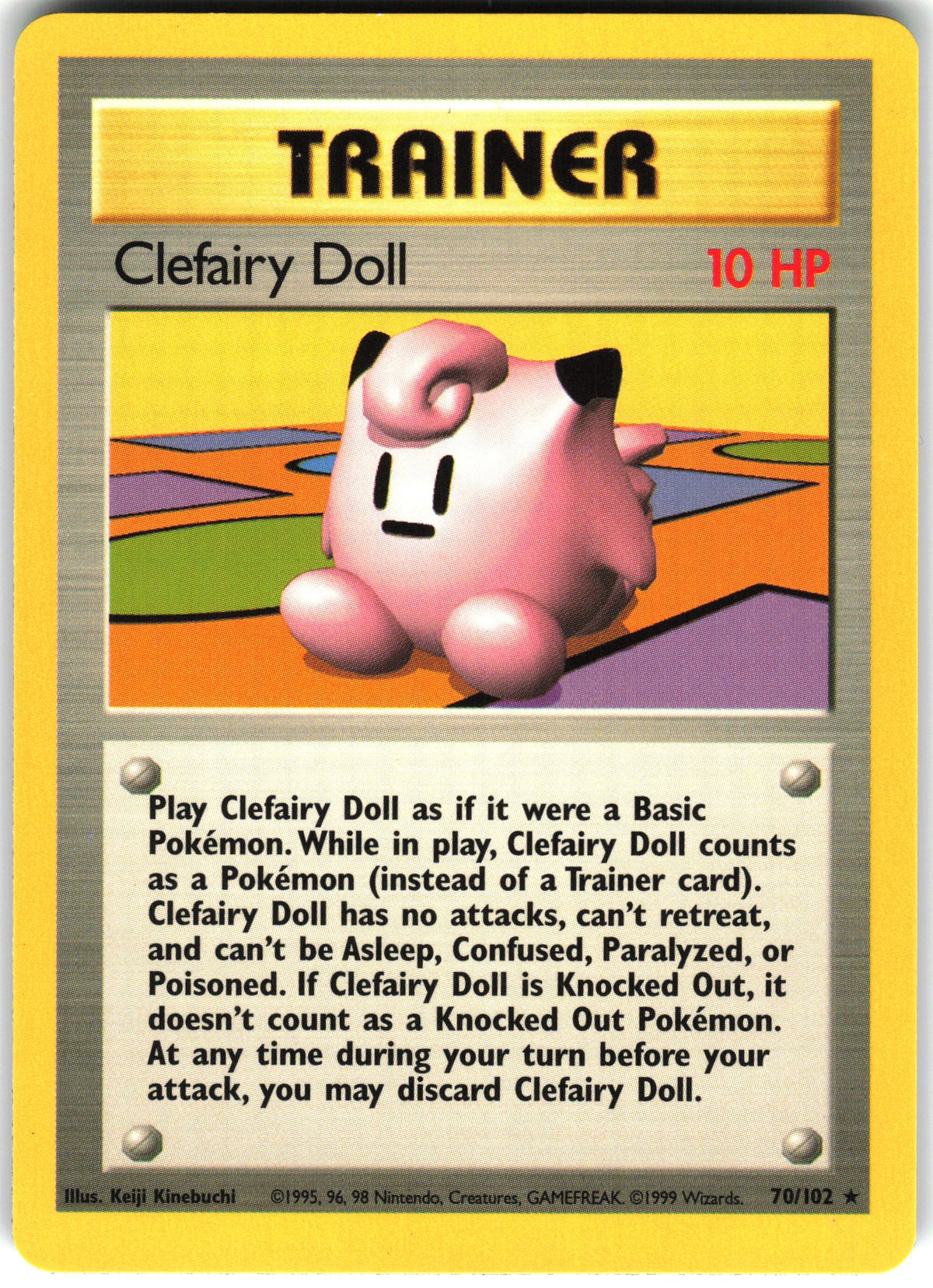 Clefairy Doll #70 NM