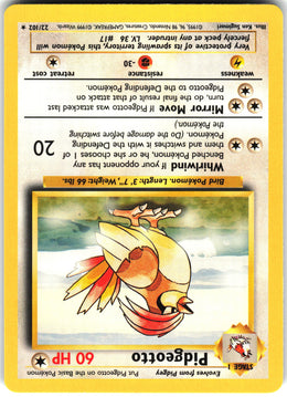 Pidgeotto #22 NM