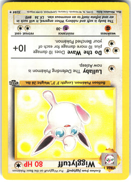 Wigglytuff #32 NM