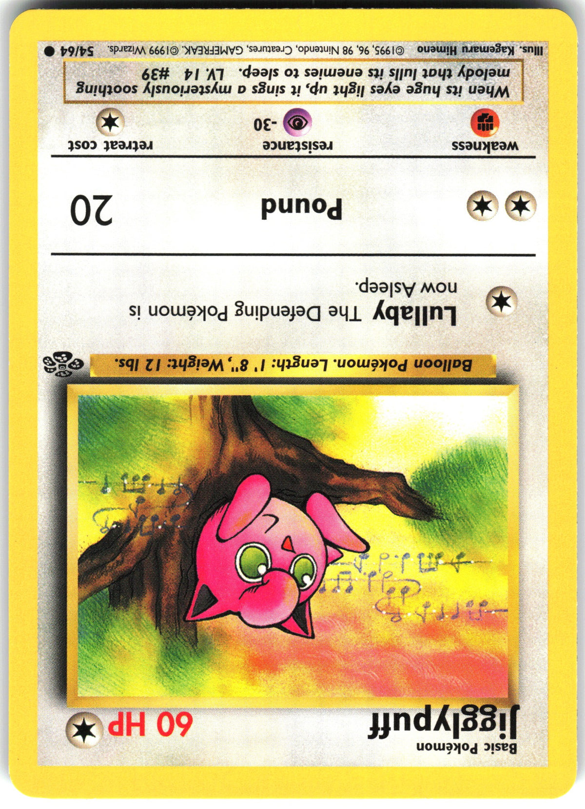 Jigglypuff #54 NM