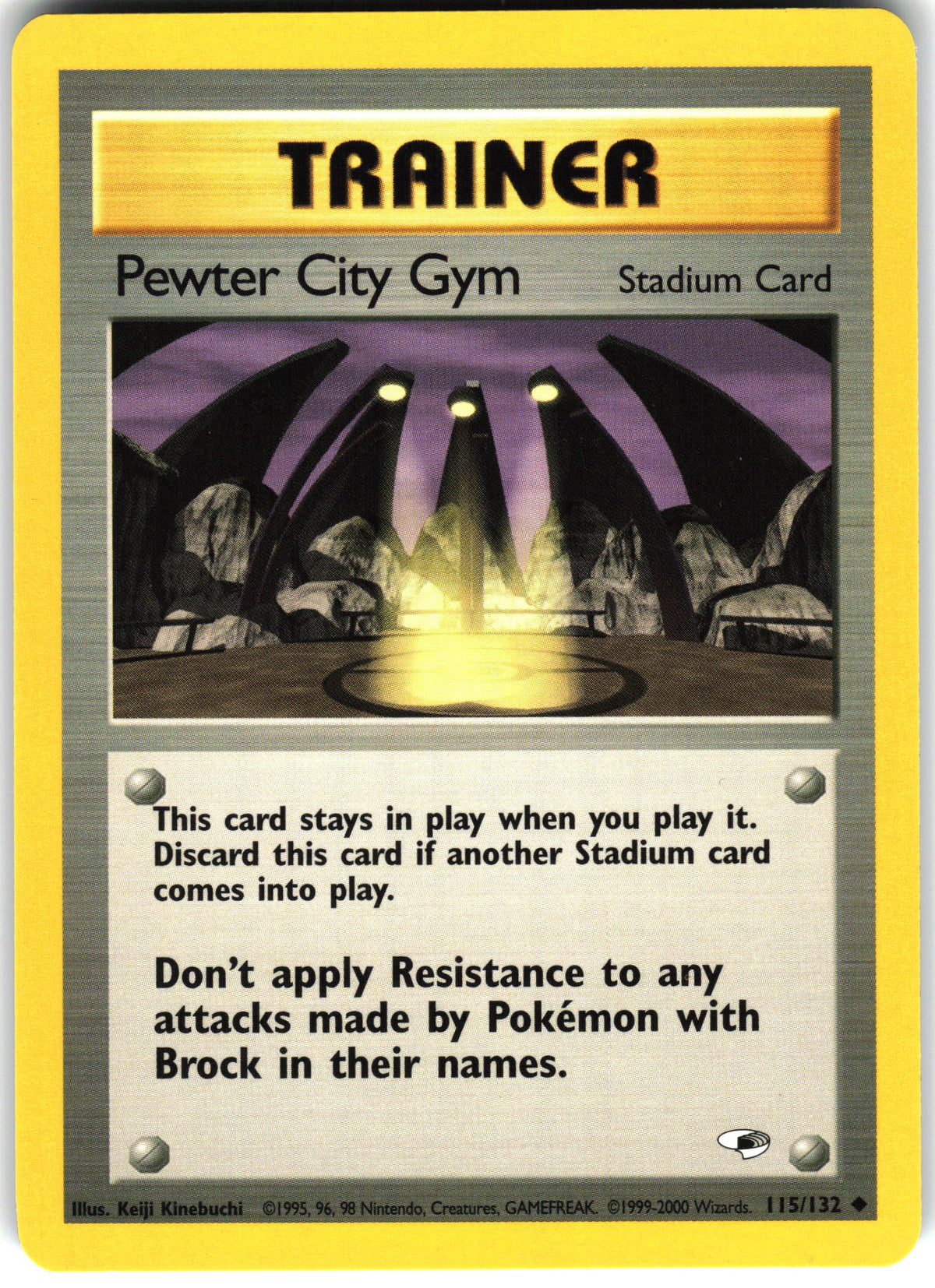 Pewter City Gym #115 NM