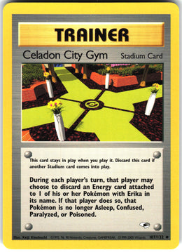 Celadon City Gym #107 NM