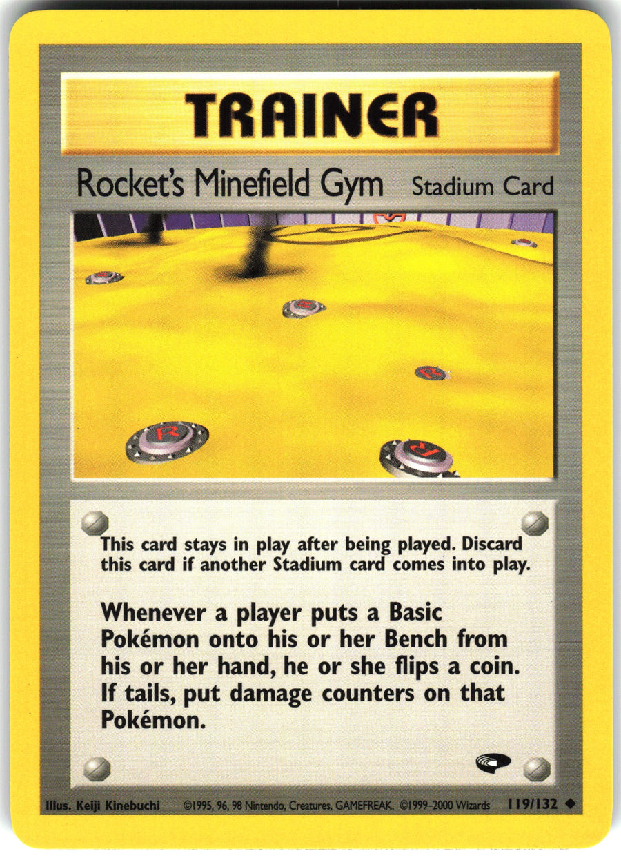 Rocket's Minefield Gym #119/132 Non-Foil