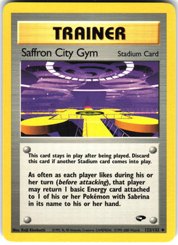 Saffron City Gym #122 NM